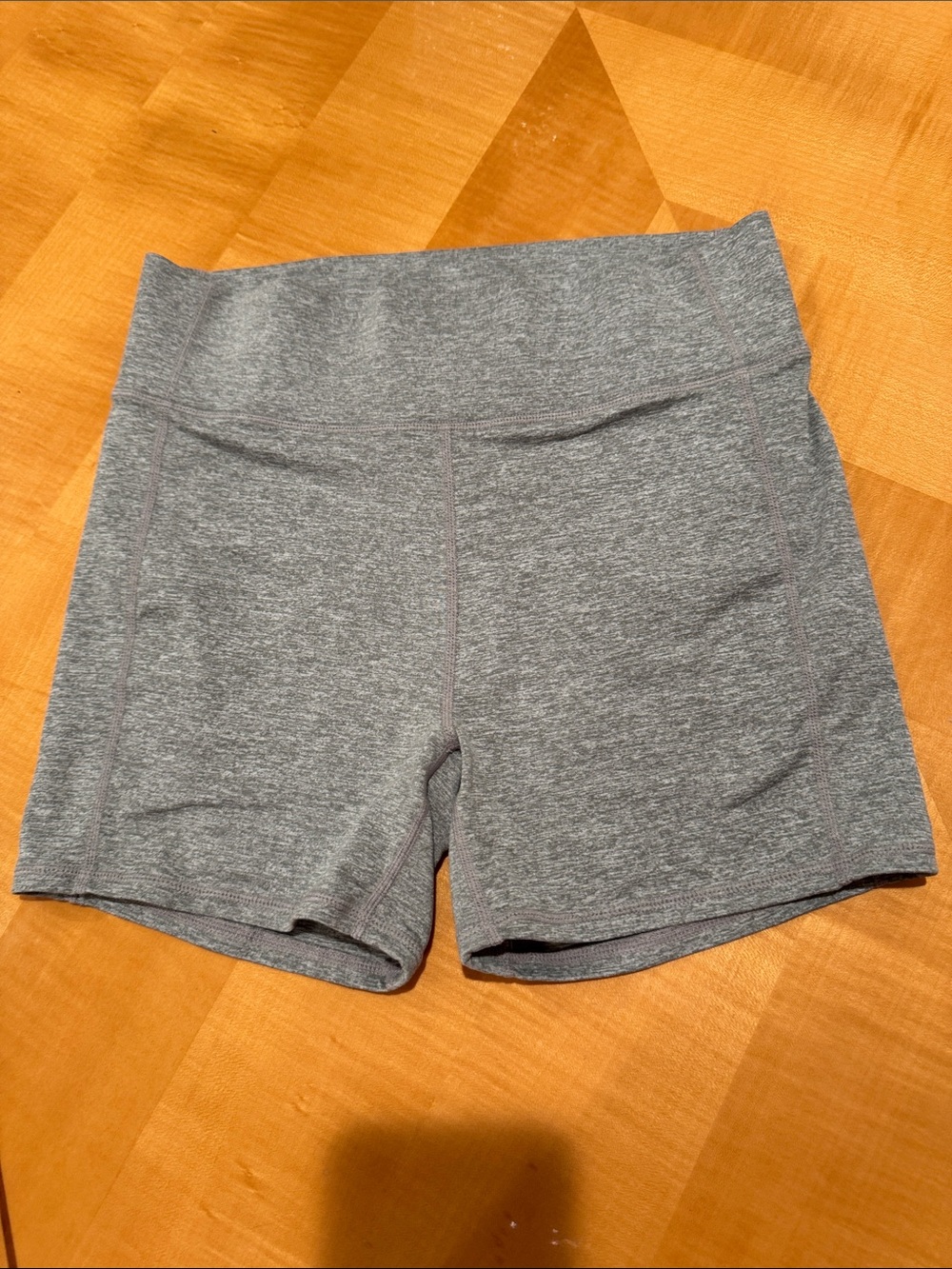 Free people Gray High-Waist Active Shorts size m